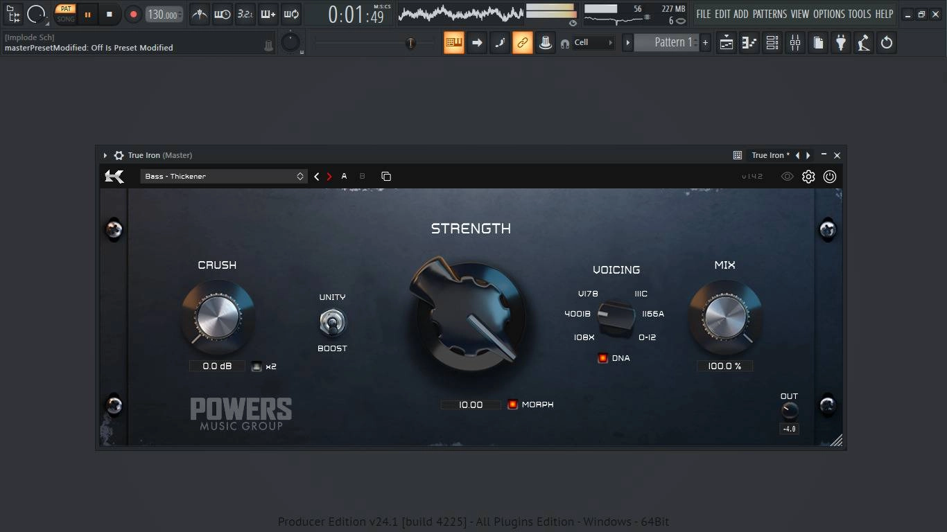 Активация Kazrog - True Iron 1.4.2 VST, VST 3, AAX Retail