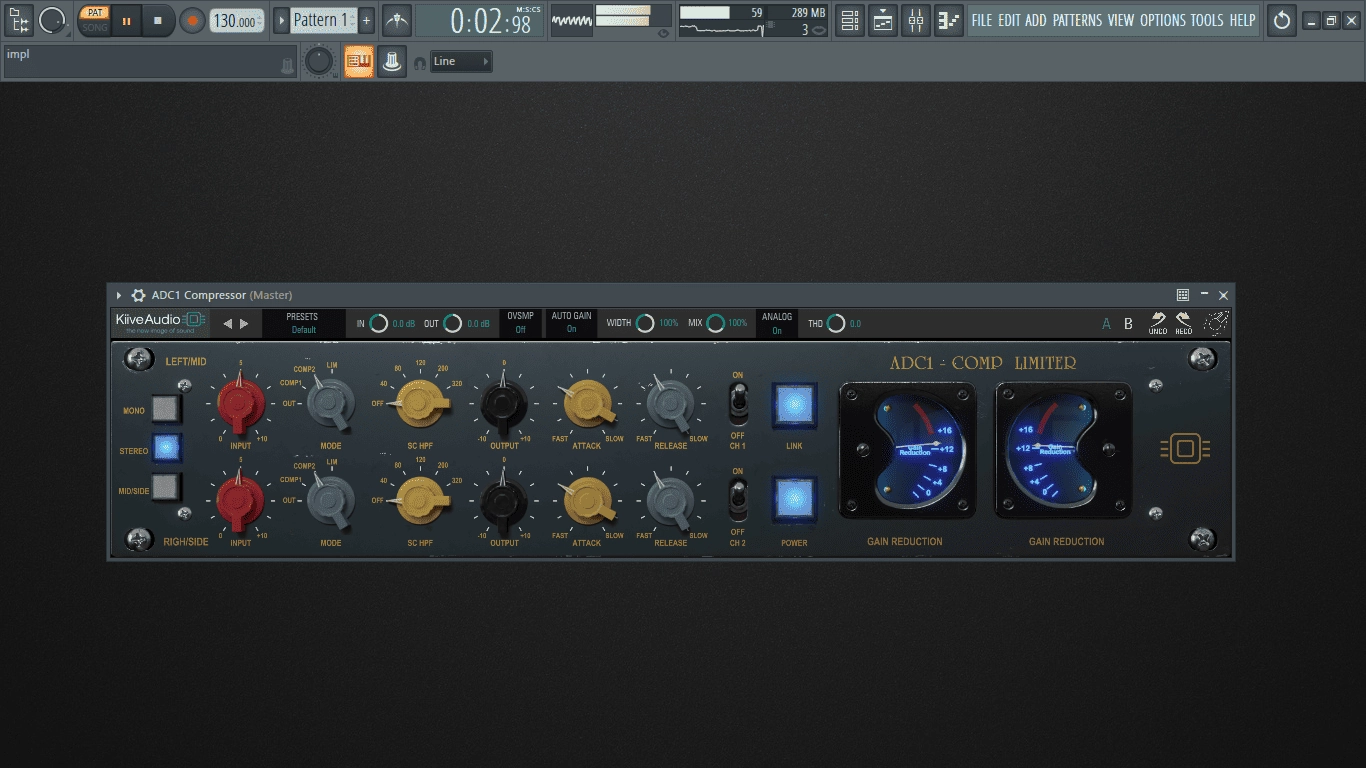 Активация Kiive Audio - ADC1 Compressor 1.0.1 VST 3, AAX