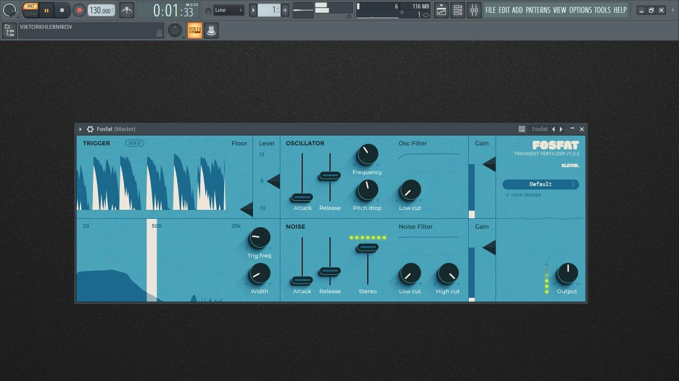 Активация Klevgrand - Fosfat 1.0.0 VST, VST3, AAX