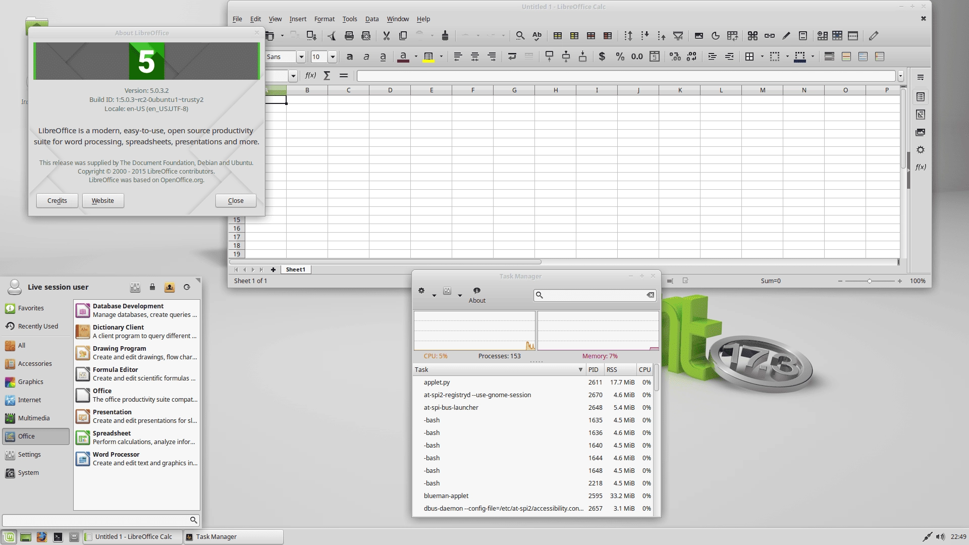 Активация Linux Mint 17.3 Rosa XFCE 2xDVD