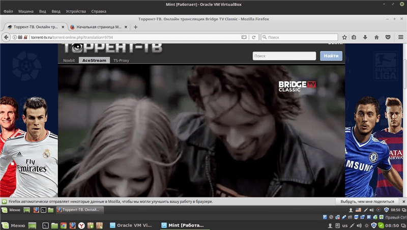 Активация Linux Mint 18.1 Cinnamon для ТВ 18.1 1xDVD