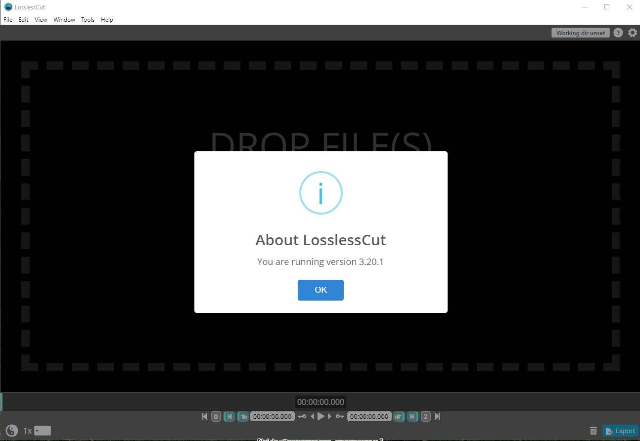 Активация LosslessCut 3.65.0 Portable Pre-release