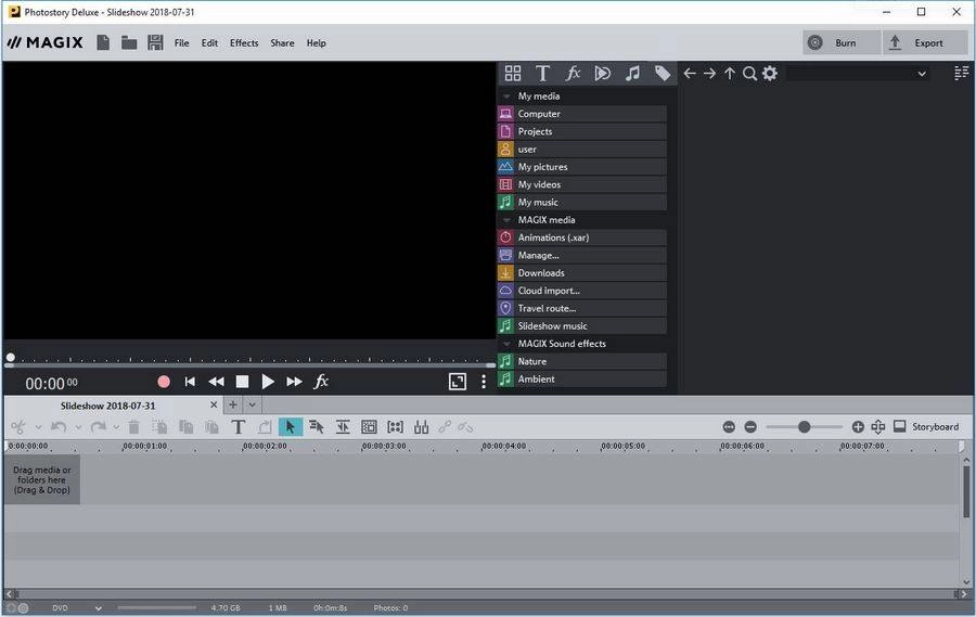 Активация MAGIX Photostory Deluxe v.18.1.2.30 + Content Pack Repack by AZBUKASOFTA