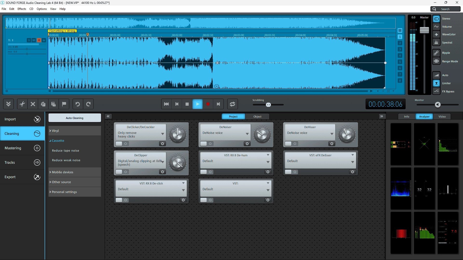 Активация MAGIX SOUND FORGE Audio Cleaning Lab 4 26.0.0.23 Portable by 7997