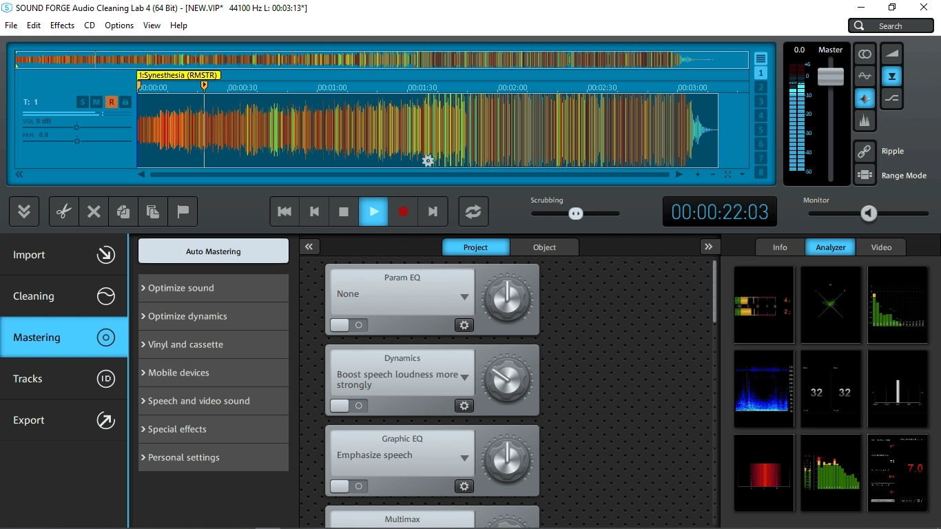 Активация MAGIX SOUND FORGE Audio Cleaning Lab 4 26.0.0.23