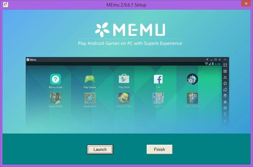 Активация MEmu 2.9.6.1
