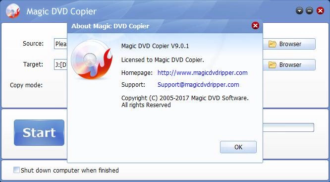 Активация Magic DVD Copier 9.0.1 RePack by вовава