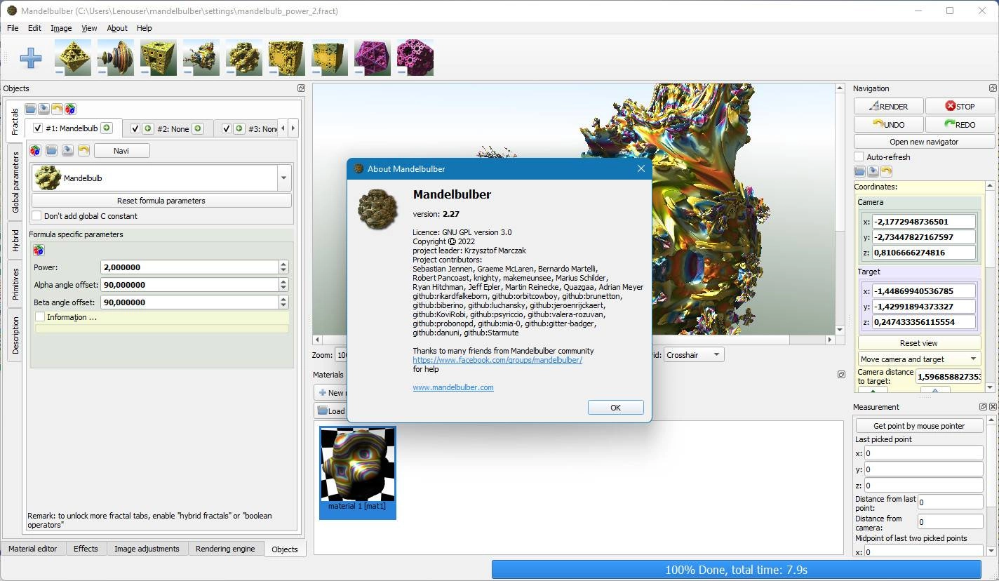 Активация Mandelbulber 2.31.0 + Standalone