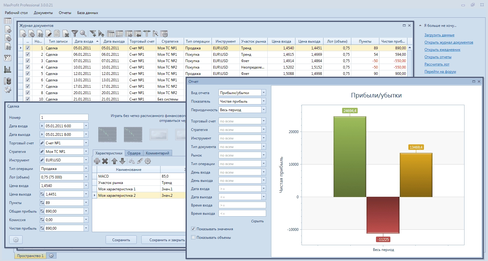 Активация MaxProfit 3.0.0.41