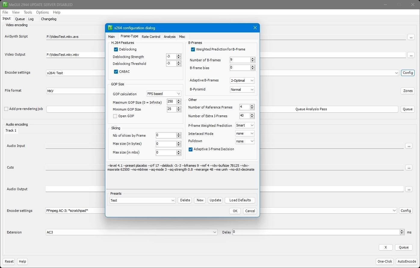 Активация MeGUI 2944 Portable by Heisenberg