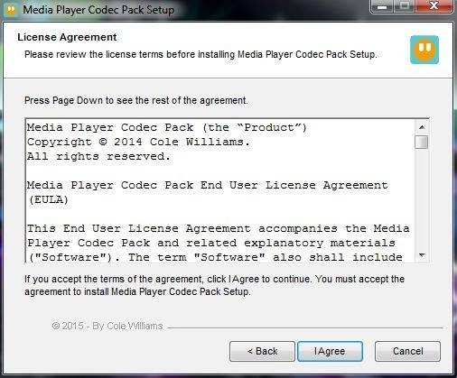 Активация Media Player Codec Pack 4.4.1