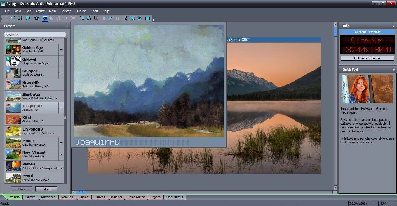 Активация MediaChance Dynamic Auto Painter PRO 5.2 Portable by conservator