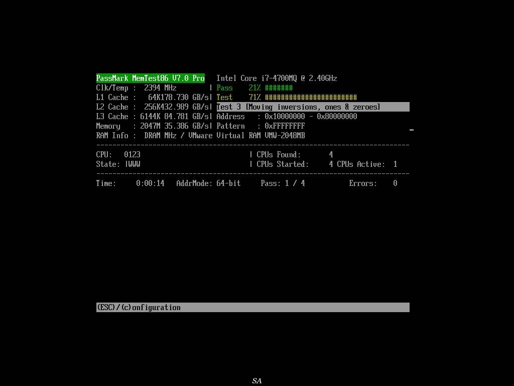 Активация MemTest86 7.0/4.3.7 Pro Retail