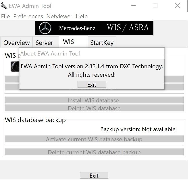 Активация Mercedes-Benz WIS/ASRA 2020/10