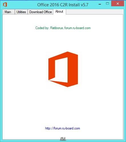 Активация Microsoft Office 2013-2016 C2R Install 5.7 Full | Lite by Ratiborus