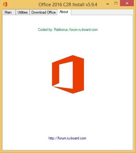 Активация Microsoft Office 2013-2016 C2R Install 5.9.4 Full | Lite by Ratiborus