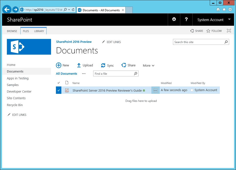 Активация Microsoft SharePoint Server
