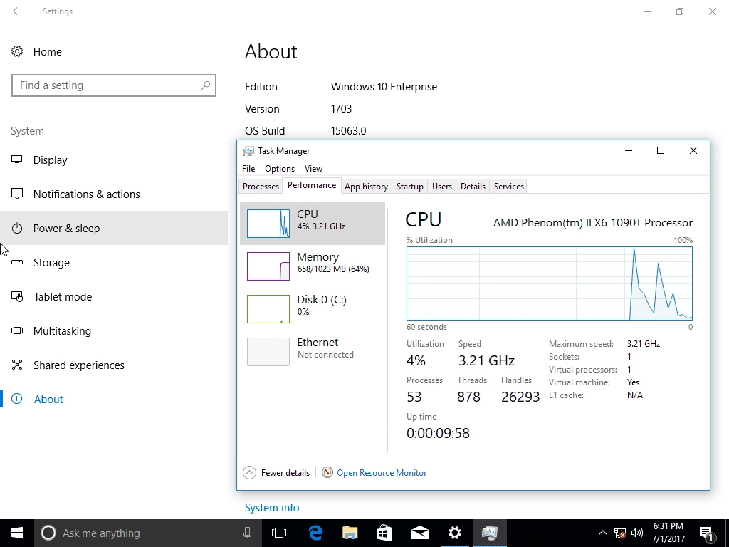Активация Microsoft Windows 10 10.0.15063.0 Version 1703 - Оригинальные образы от Microsoft VLSC