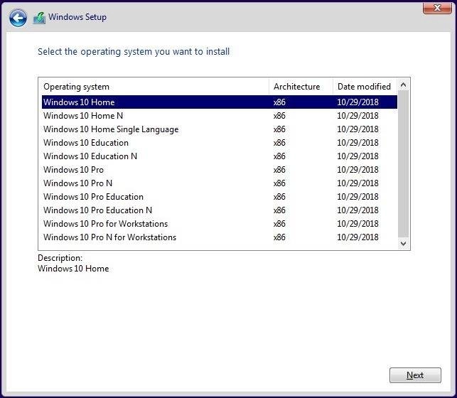 Активация Microsoft Windows 10.0.17763.107 Version 1809 - Оригинальные образы от Microsoft