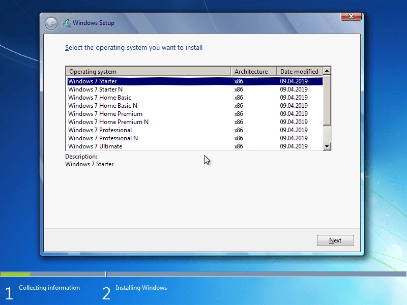 Активация Microsoft Windows 7 SP1 Build 7601.24411 with Update April by adguard