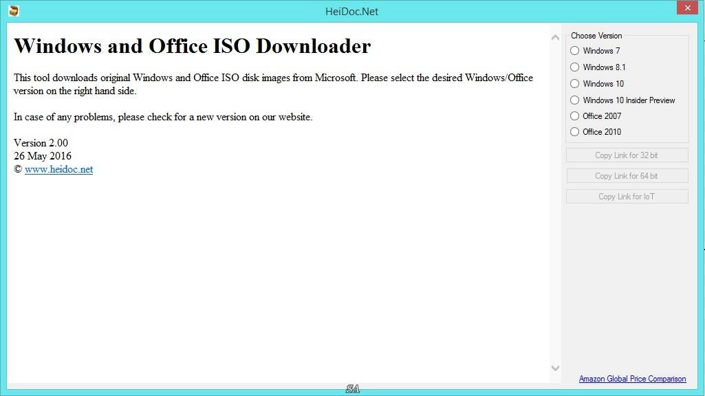 Активация Microsoft Windows and Office ISO Download Tool 6.15 Portable