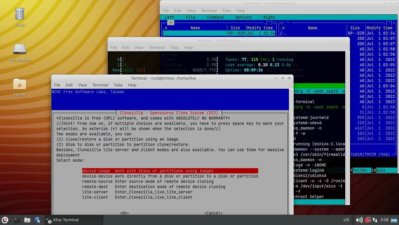 Активация MiniOS v3.3.3 10xCD