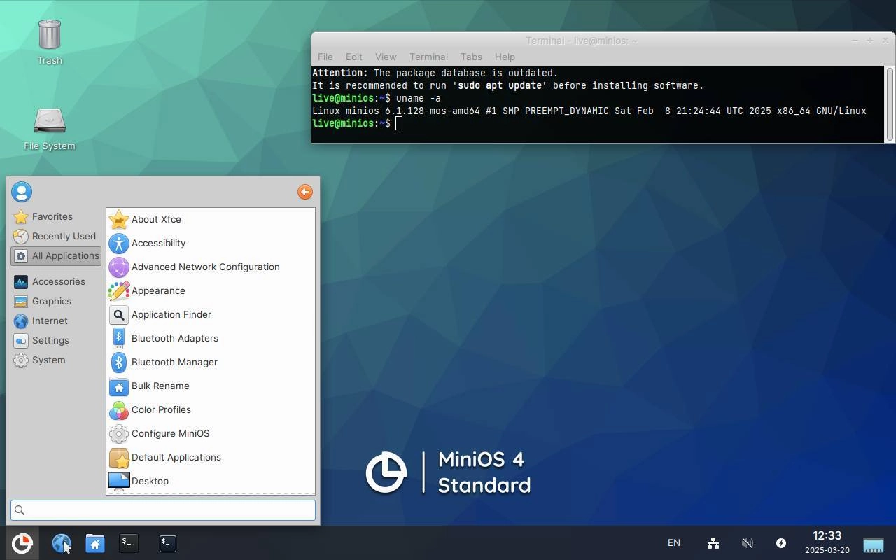 Активация MiniOS v4.1.2 4xDVD