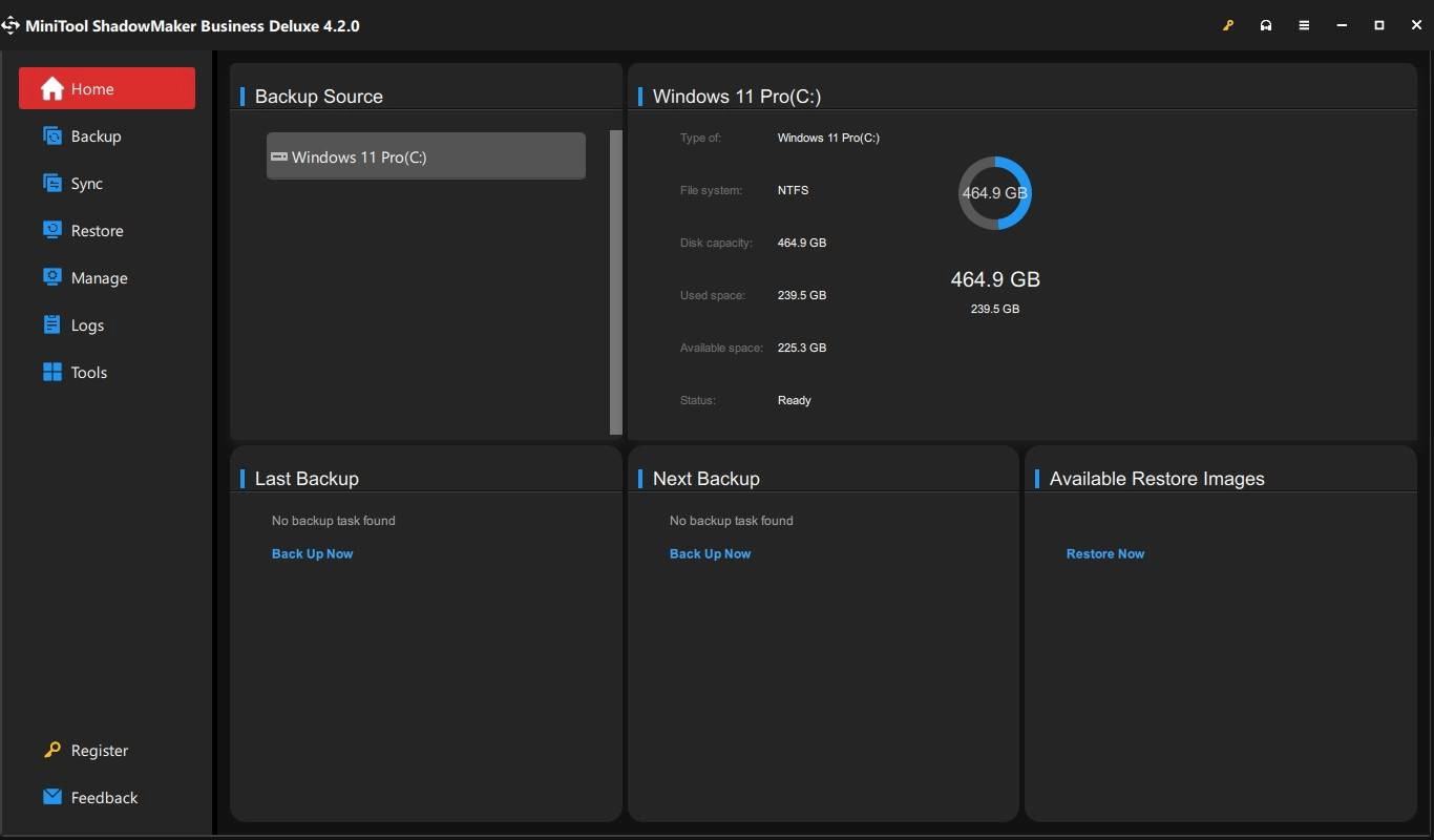 Активация MiniTool ShadowMaker Pro 4.2.0.66 Portable by 7997