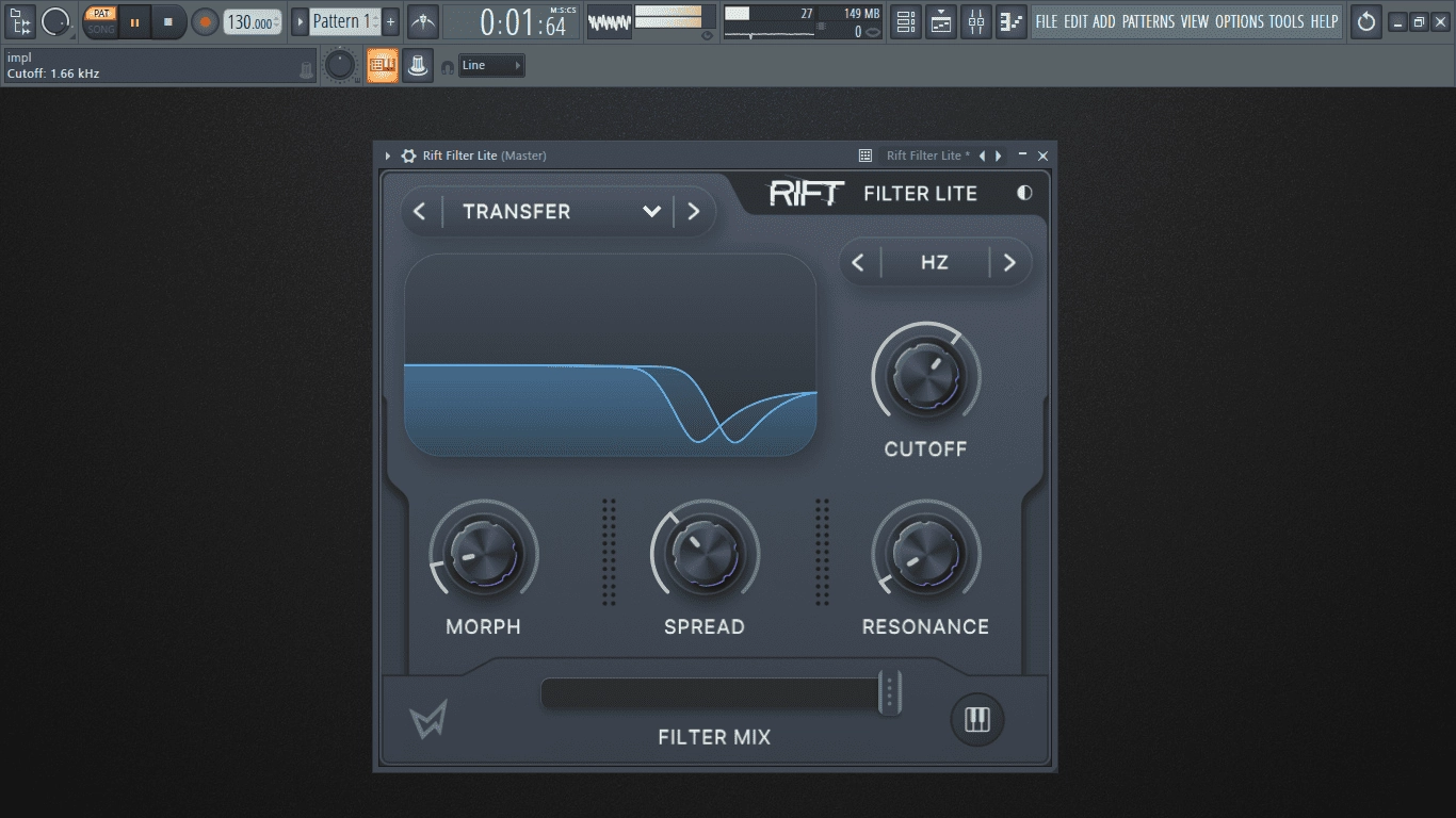 Активация Minimal Audio - Rift Filter Lite 1.3.2 VST, VST 3
