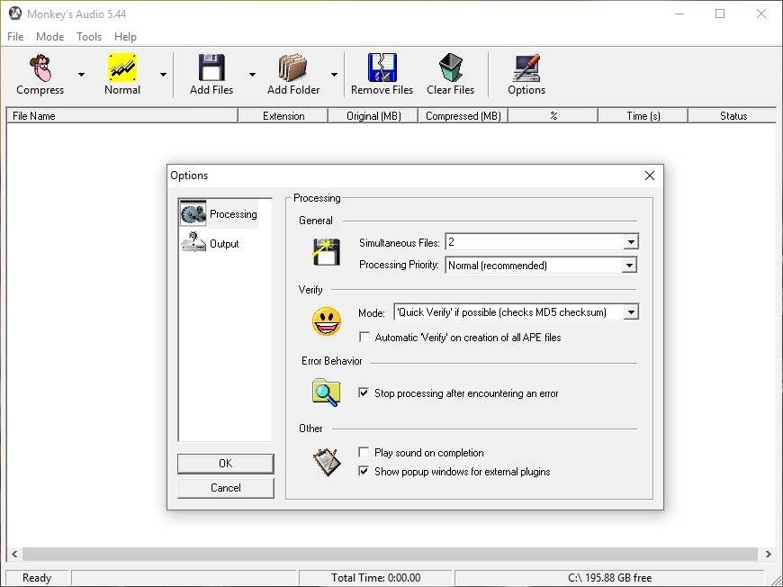 Активация Monkey's Audio 10.90