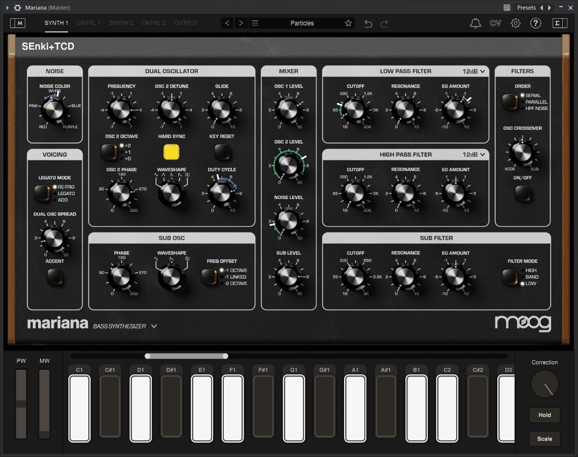 Активация Moog Music - Mariana 1.1.0 Standalone, VSTi 3, AAX RePack by TCD