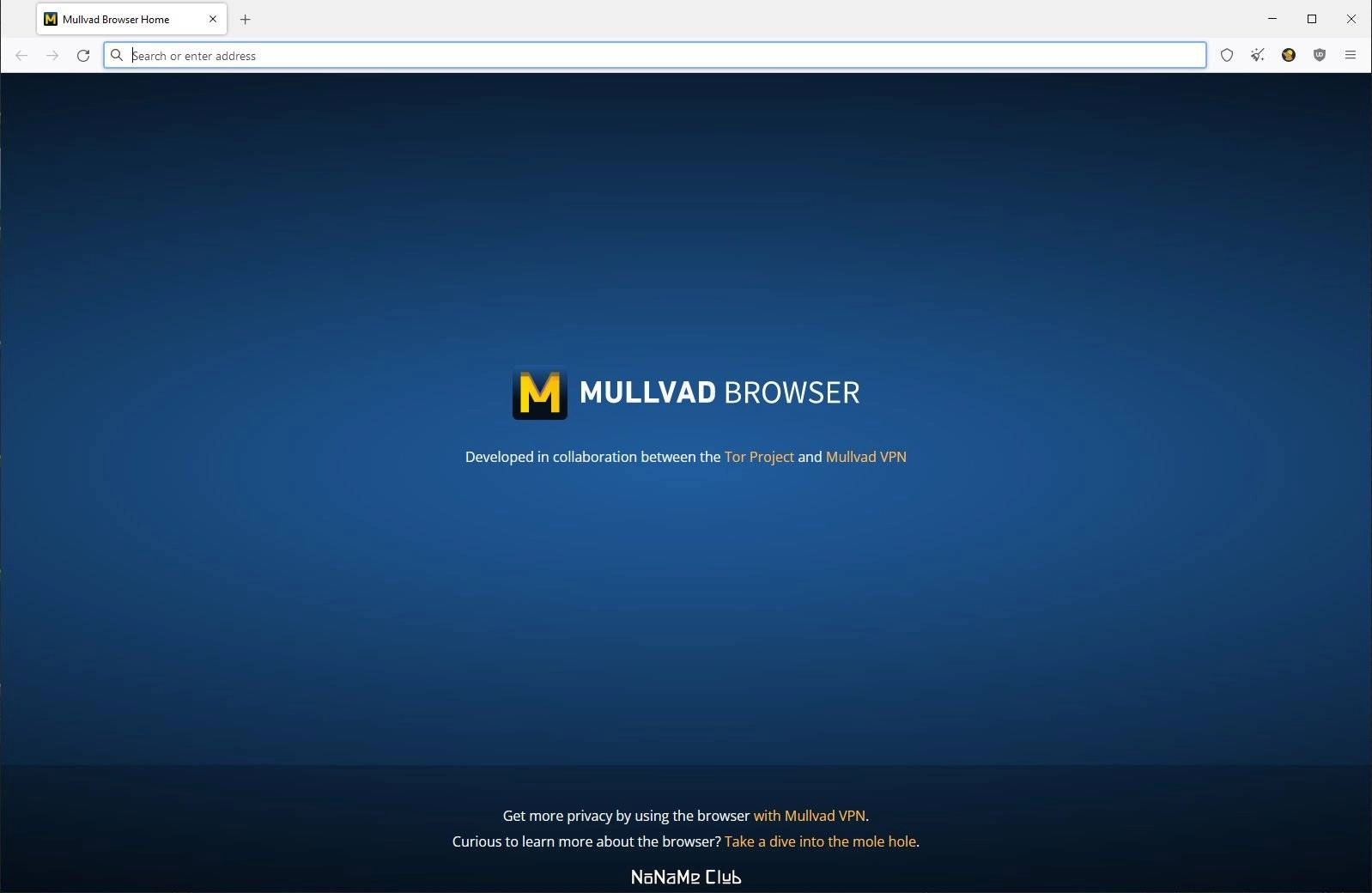 Активация Mullvad Browser 13.5.3