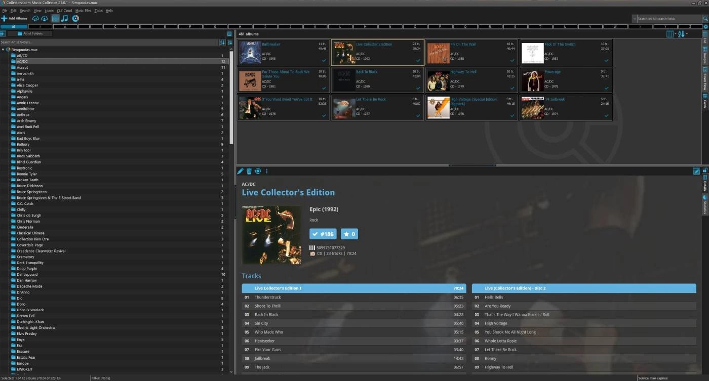 Активация Music Collector 21.01