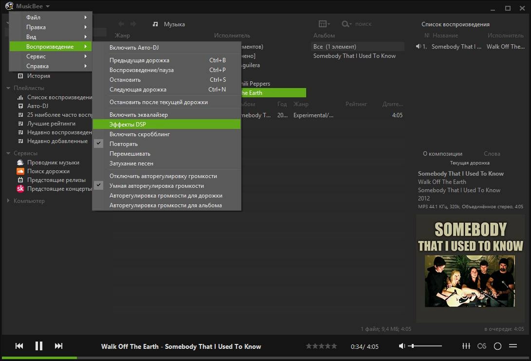 Активация MusicBee 2.5.5721 Final + Portable