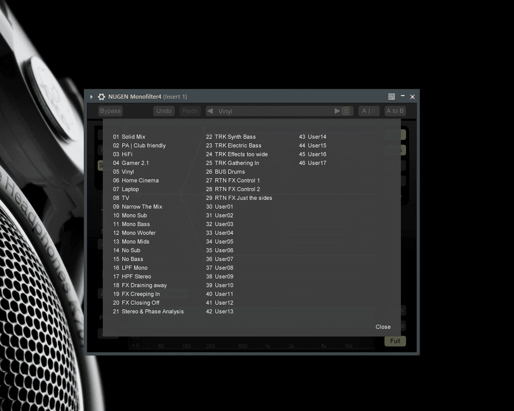 Активация NUGEN Audio - Monofilter 4.1.15 VST, VST3, RTAS, AAX