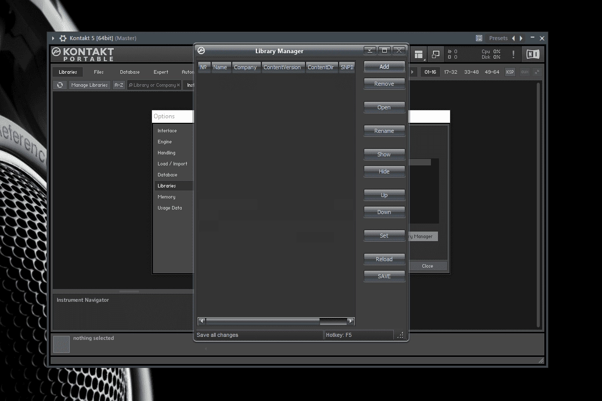 Активация Native Instruments - Kontakt 5.8.0 STANDALONE, VSTi Portable by vkDanilov