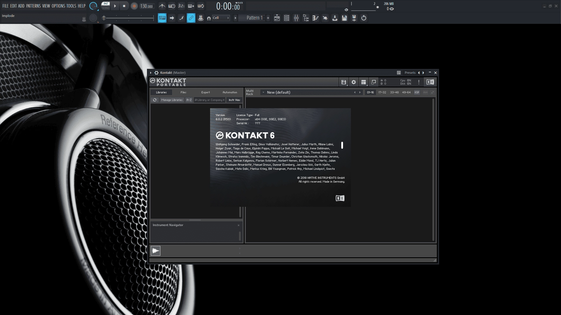 Активация Native Instruments - Kontakt 6.0.2 STANDALONE, VSTi Portable by vkDanilov