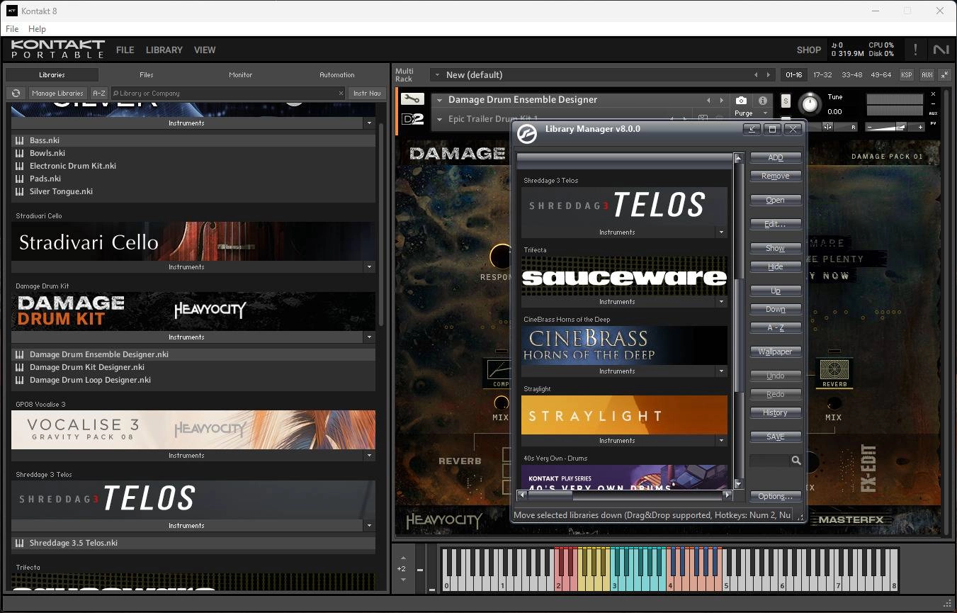 Активация Native Instruments - Kontakt 8.0.1 STANDALONE, VSTi, VSTi 3, AAX Portable by vkDanilov