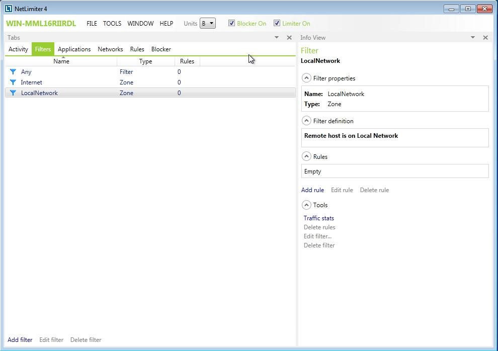 Активация NetLimiter 4.0.15.0 Enterprise