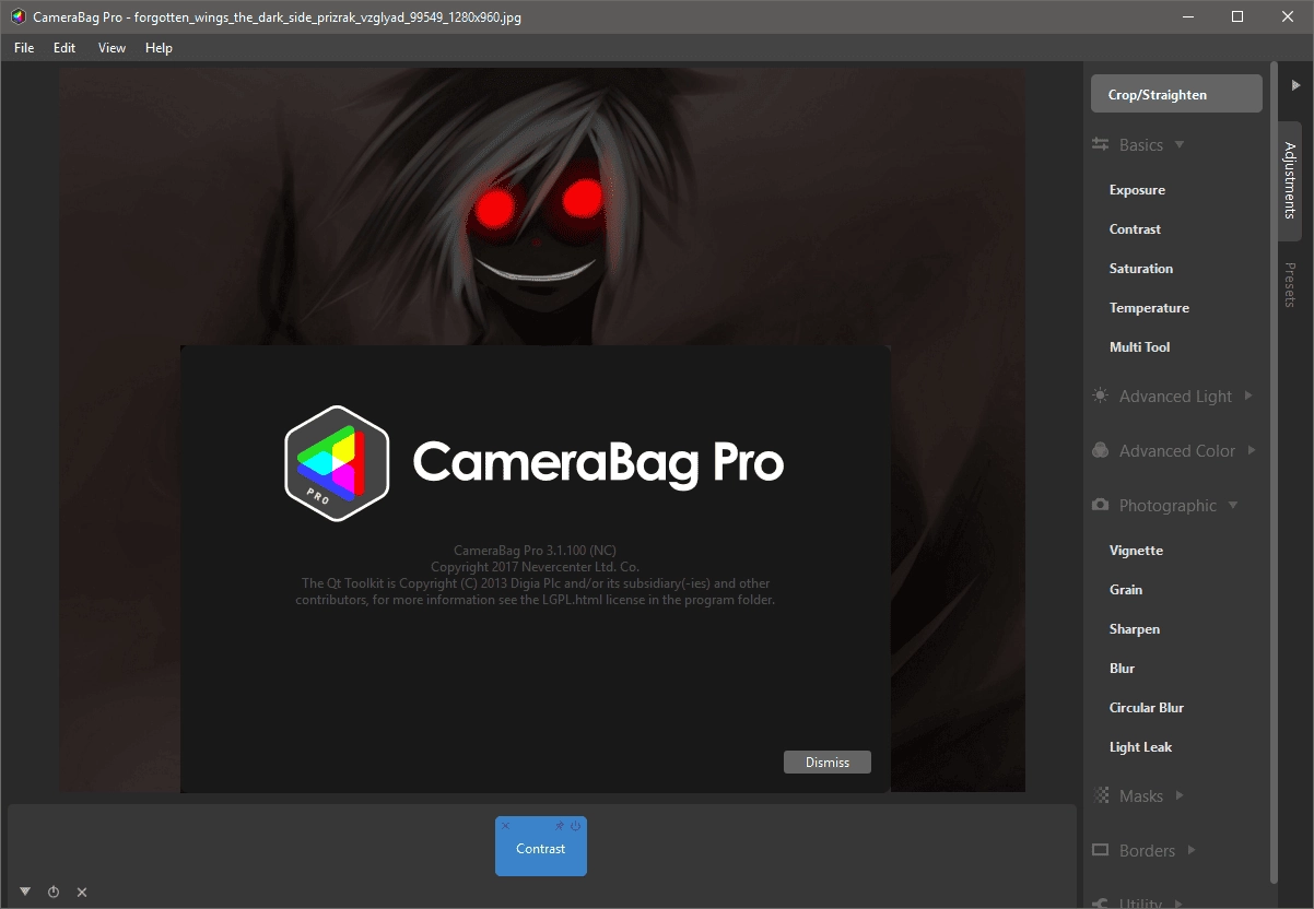 Активация Nevercenter CameraBag Pro 3.1.100