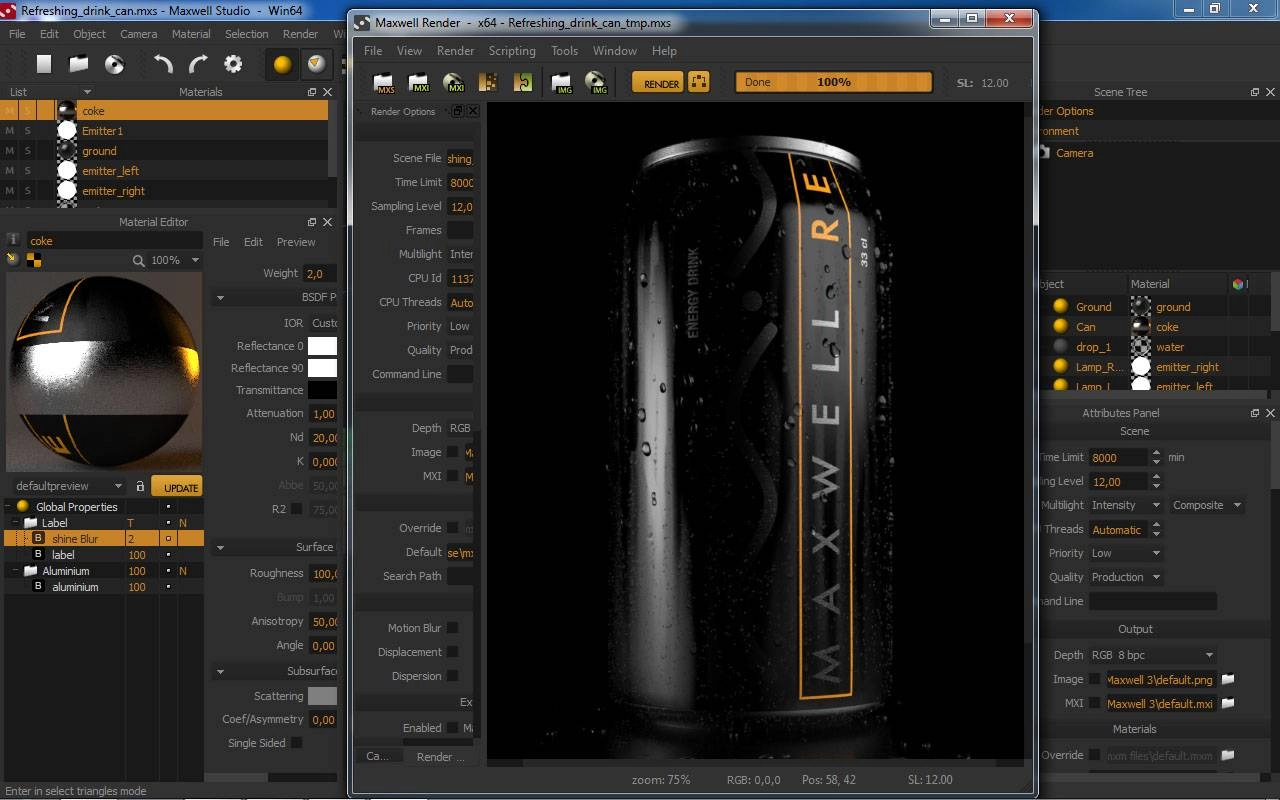 Активация Next Limit Maxwell Render 3.2.1.3 + Plugins