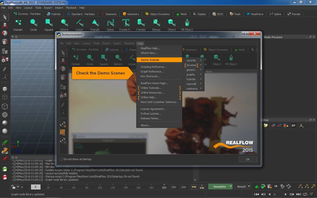 Активация Next Limit RealFlow 10.5.3.0189 + Plugins