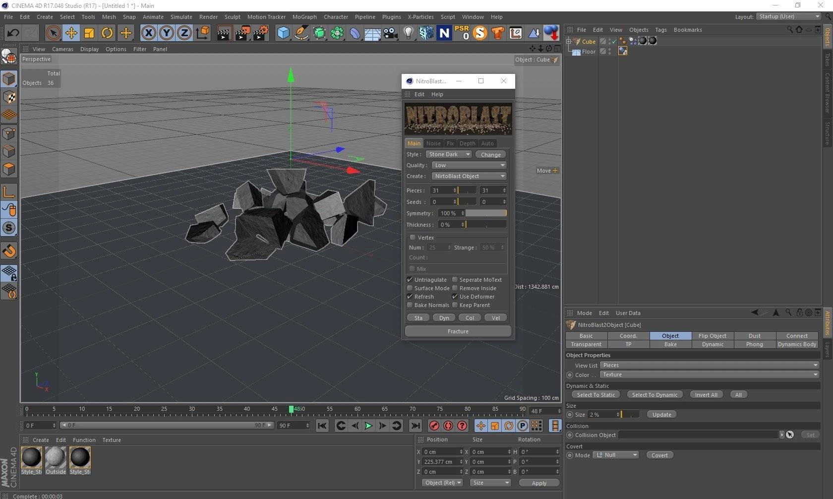 Активация Nitro4D NitroBlast v2.0 for Cinema 4D