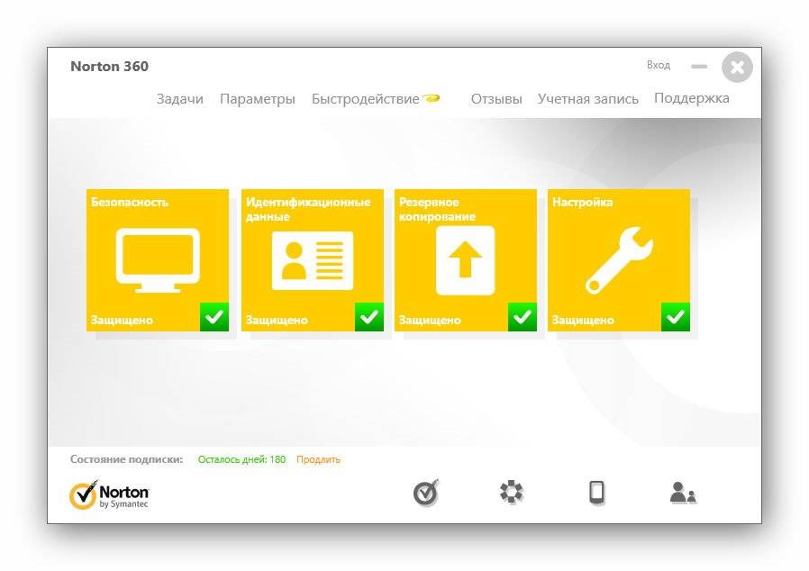 Активация Norton 360 21.5.0.19