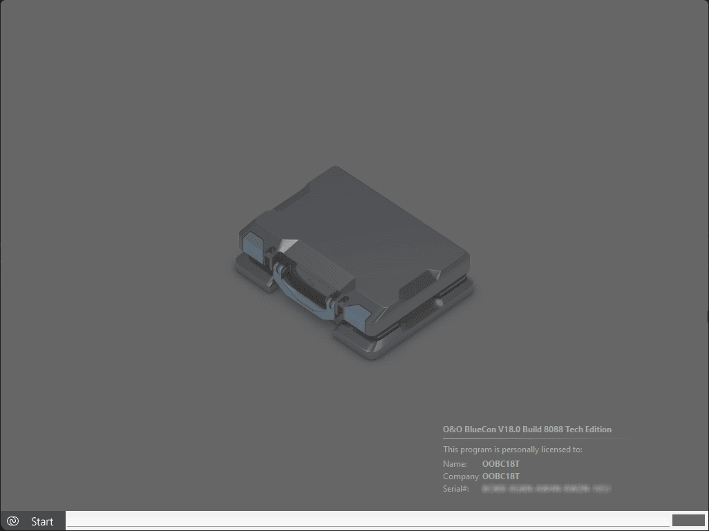 Активация O&O BlueCon 18 Tech Edition Build 8088 WinPE Boot CD