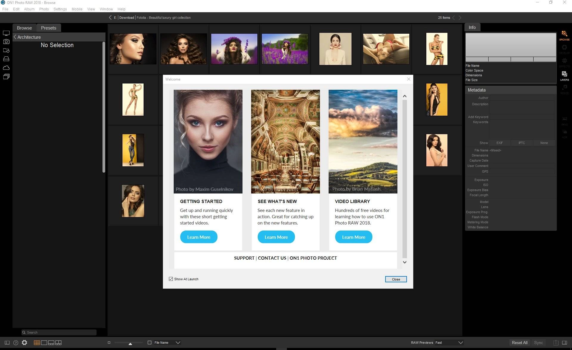 Активация ON1 Photo RAW 12.0.0.4006