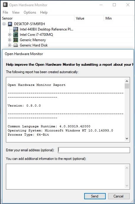 Активация Open Hardware Monitor 0.8.0 Beta Portable