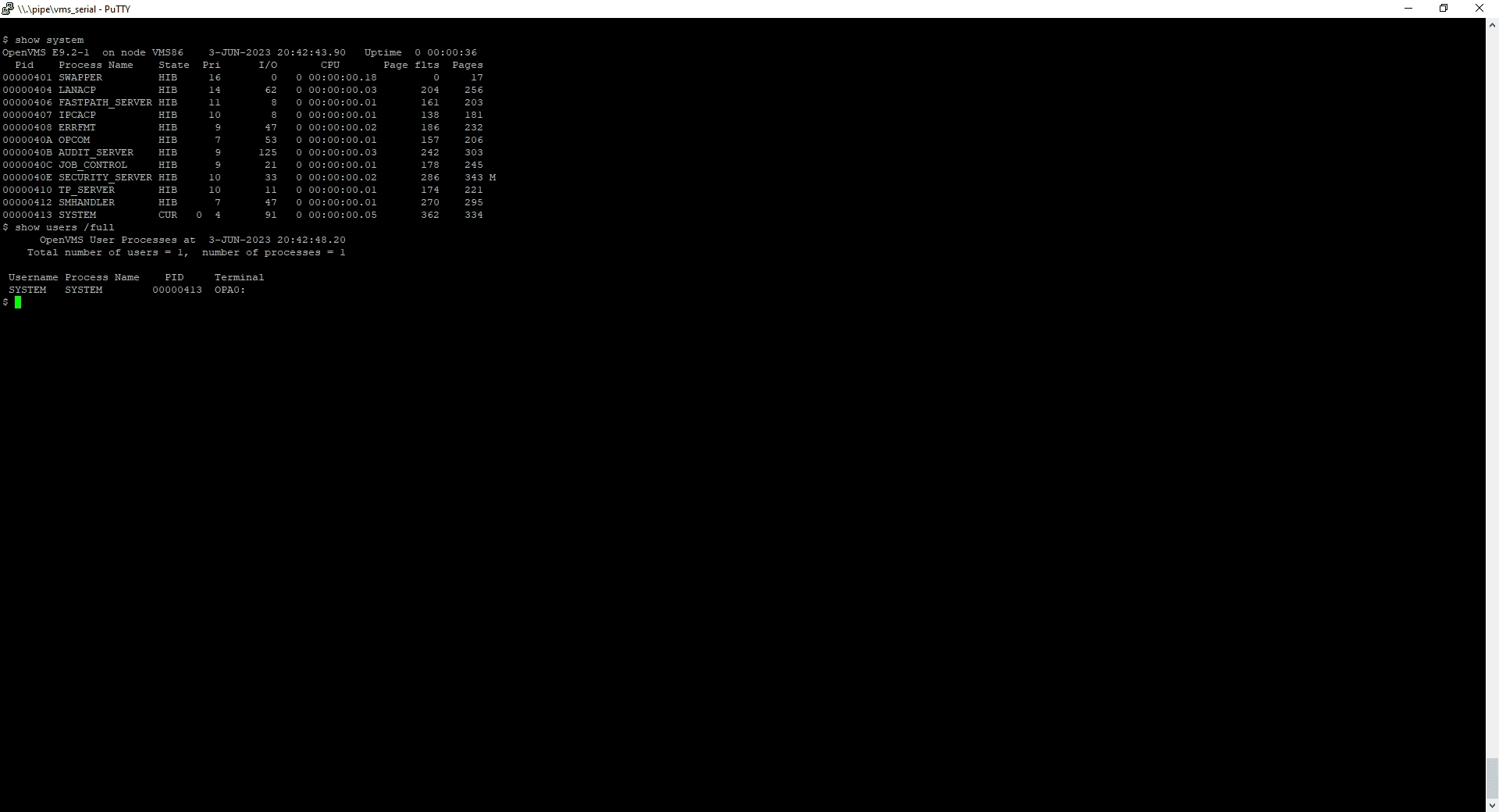 Активация OpenVMS 9.2 1xDVD