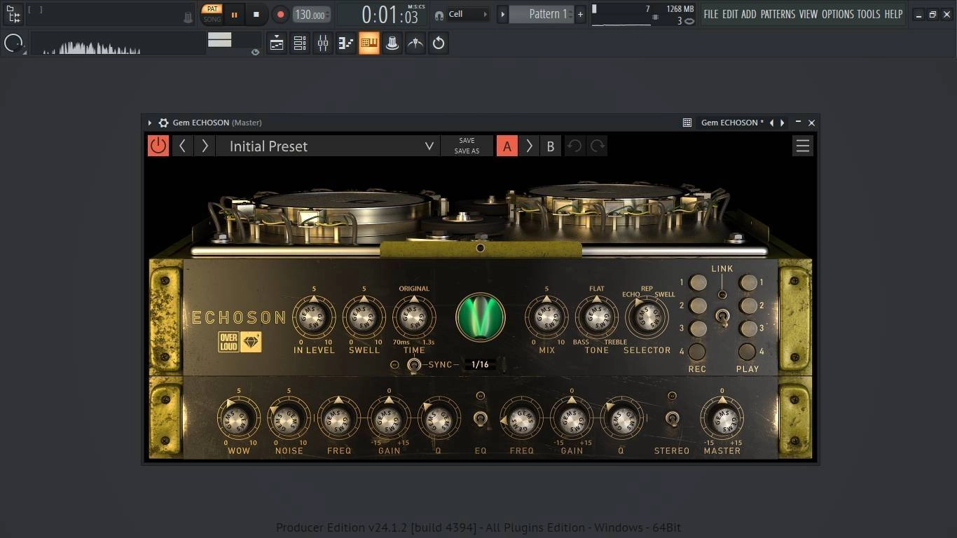 Активация Overloud - Gem ECHOSON 1.0.8 STANDALONE, VST, VST 3, AAX