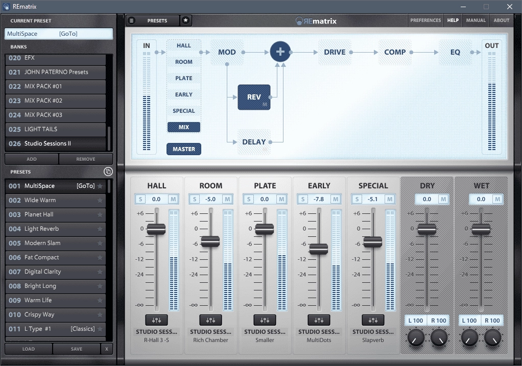 Активация Overloud Studio Sessions II for REmatrix